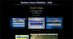 Desktop Screenshot of easterniowaweather.info